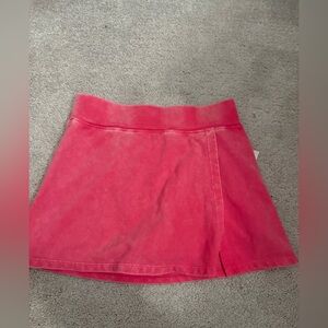 Super cute alterd state pink mini skirt!!